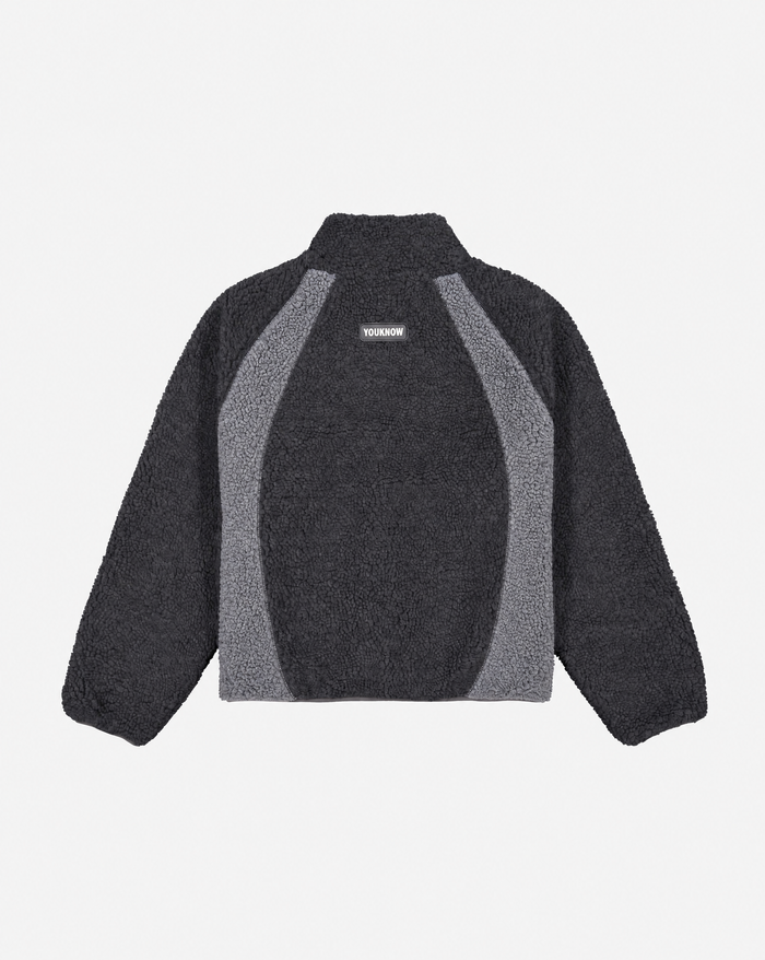Sherpa Full Zip | Black