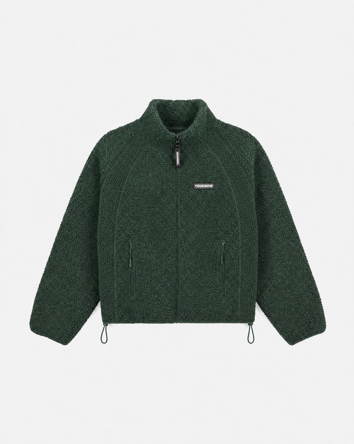 Sherpa Full Zip | Burnt Olive