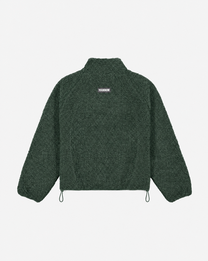 Sherpa Full Zip | Burnt Olive
