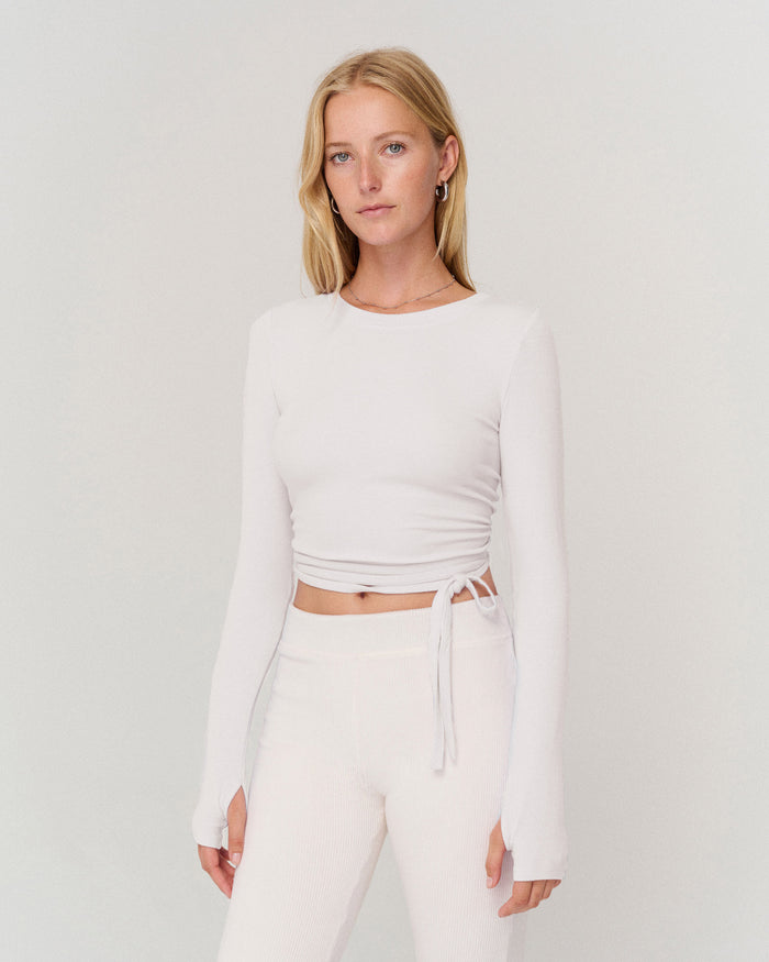 SIENNA BRUSHED TOP CREAM