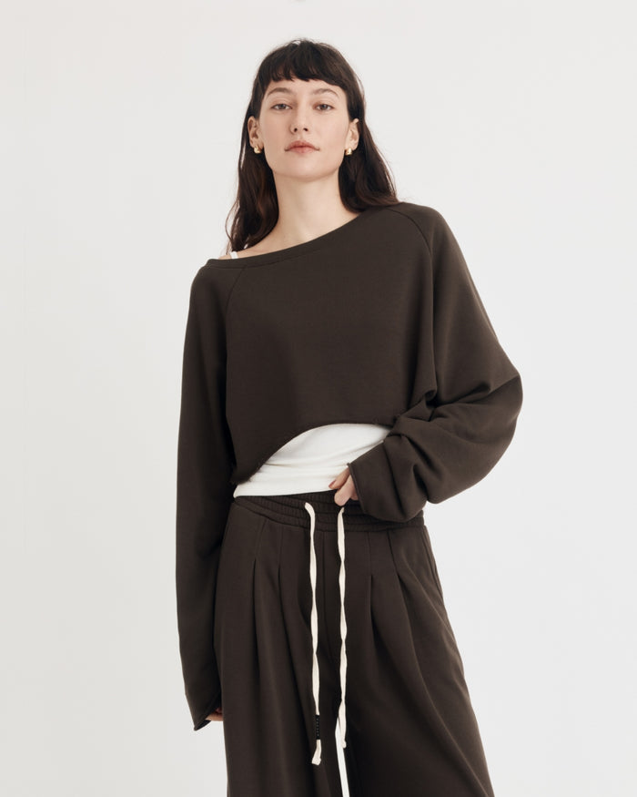 SIMONE TOP ESPRESSO BROWN