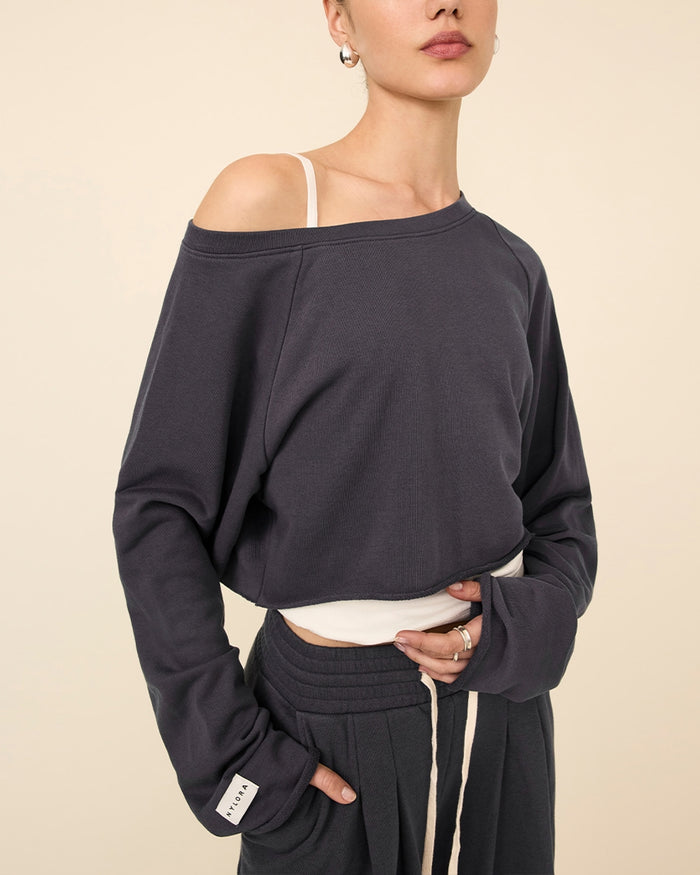 SIMONE TOP MIDNIGHT