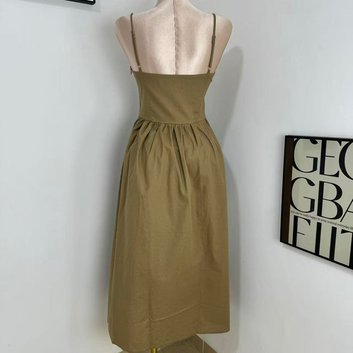 Simple Strappy Maxi Dress