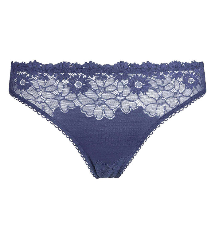 Slip brésilien femme poudre bleue Slow Days Fresh Vibes