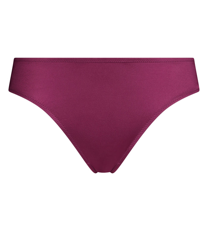Slip femme en microfibre satinée Fruits des Bois Silk Radiance