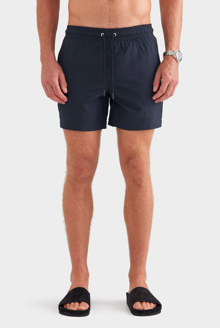 Solid Stretch Swim Short - Navy