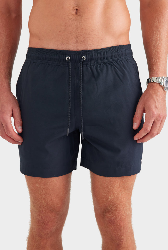 Solid Stretch Swim Short - Navy