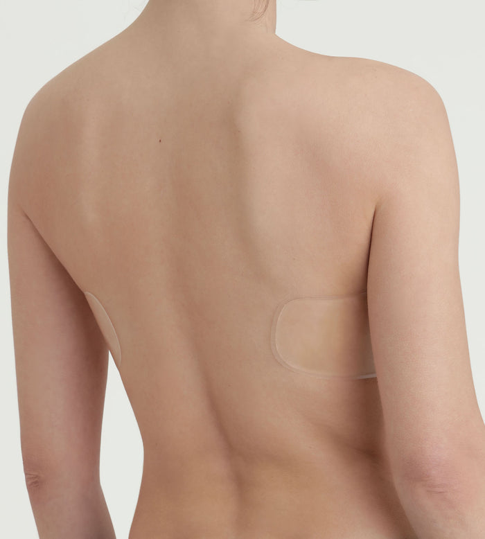 Soutien-gorge bandeau adhésif sans bretelles nude