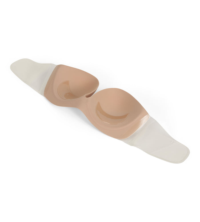 Soutien-gorge bandeau adhésif sans bretelles nude