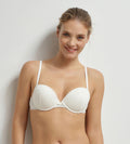 Soutien-gorge corbeille Ivoire Dim Daily Coton