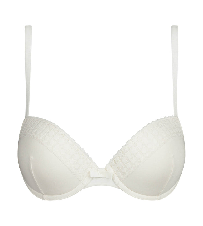 Soutien-gorge corbeille Ivoire Dim Daily Coton