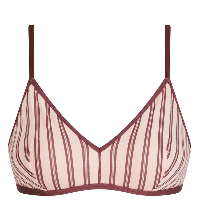 Soutien-gorge sans armatures brun rose Dim x Ines de la Fressange