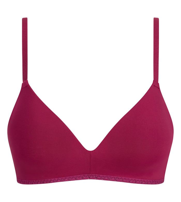 Soutien-gorge triangle sans armatures framboise intense Daily Micro