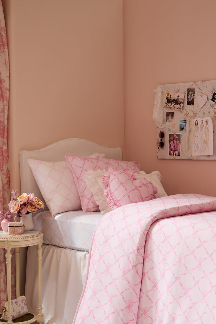 Sweetheart Printed Duvet Cover + Sham Set