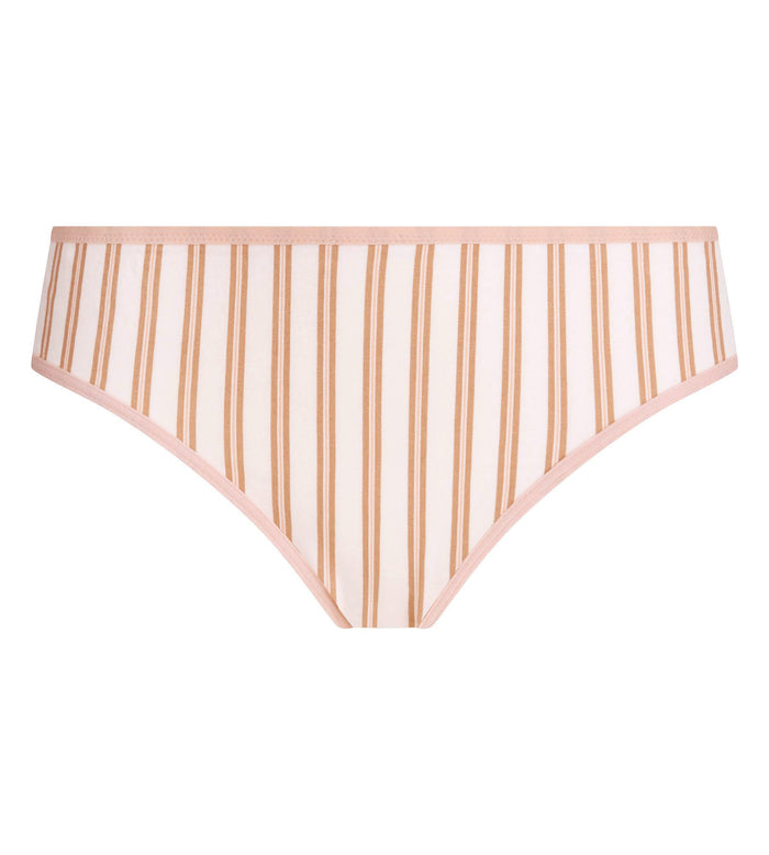 Tanga imprimé crème rose Dim x Ines de la Fressange