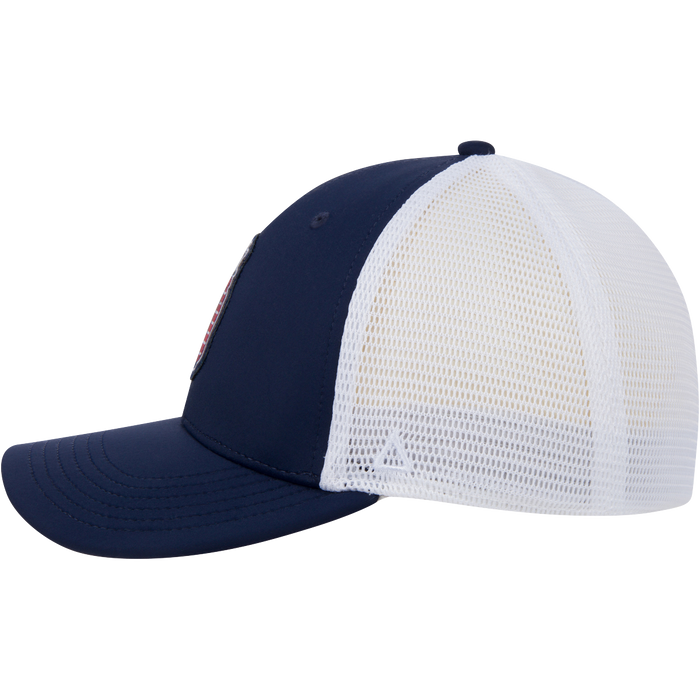 NAVY/WHITE MESH