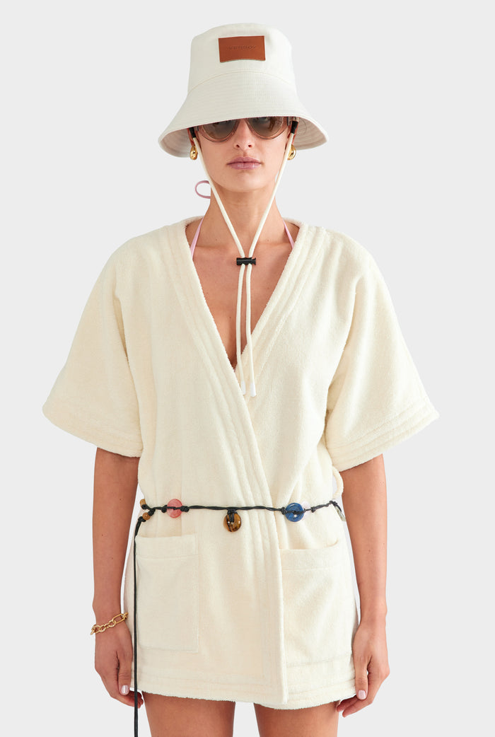 Terry Robe - Ecru