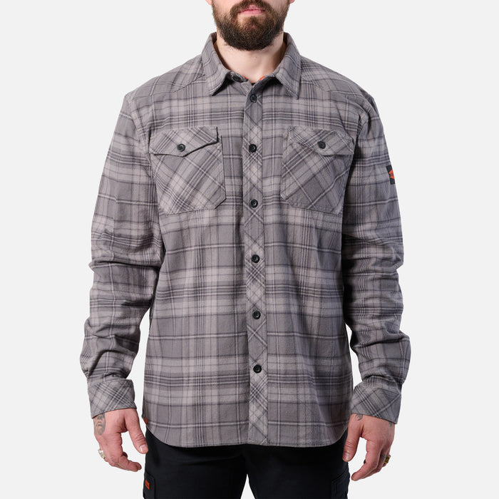 Light Grey Plaid / S