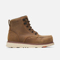 View right side of the BRUNT 6 inch waterproof composite toe marin work boot in brown * 0