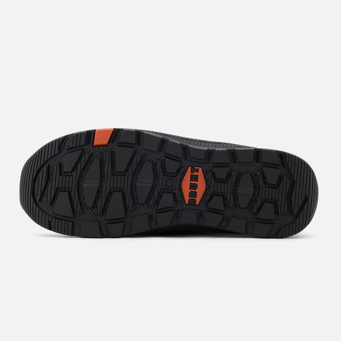 Bottom of the BRUNT 4 inch lightweight comp toe work sneaker in black * 0