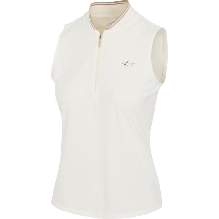 Topspin Tipped Sleeveless Polo
