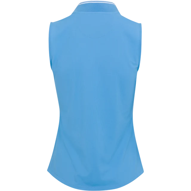 Topspin Tipped Sleeveless Polo