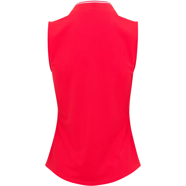 Topspin Tipped Sleeveless Polo