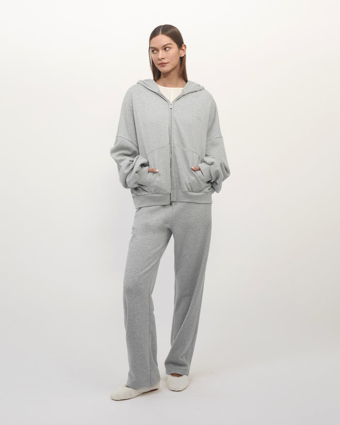 TORI JACKET (UNISEX) HTR. GREY