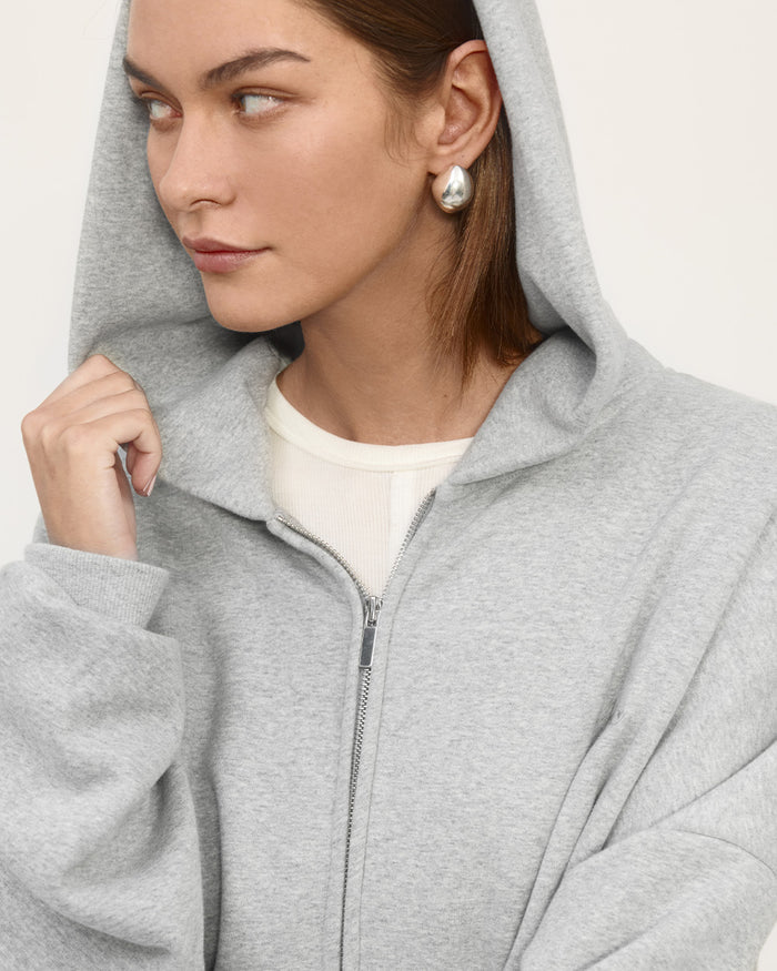 TORI JACKET (UNISEX) HTR. GREY