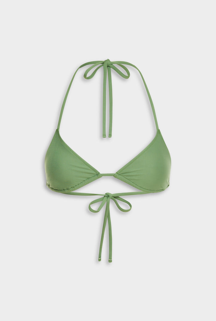 Venroy Triangle Bikini - Ivy Green