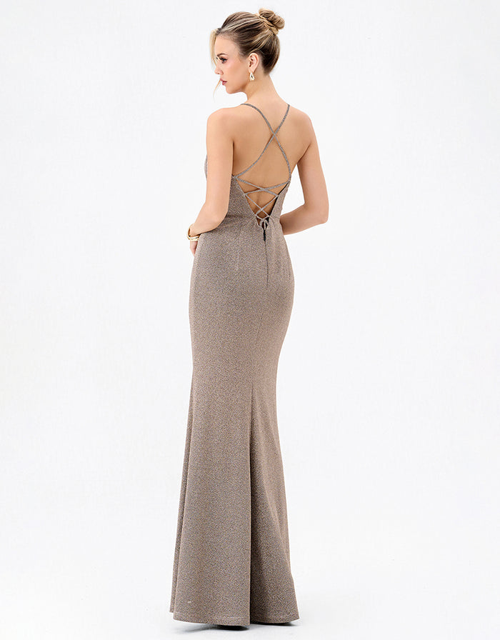 Trish Strappy Corset Maxi - Dress - Bariano