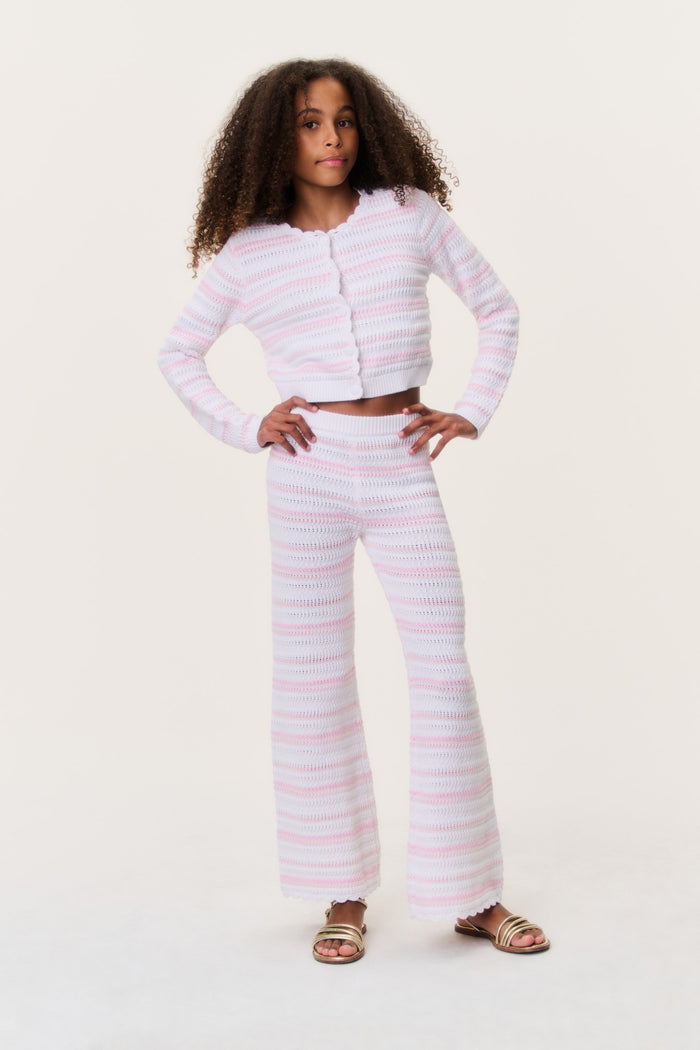 Tween Amarilly Crochet Cardigan