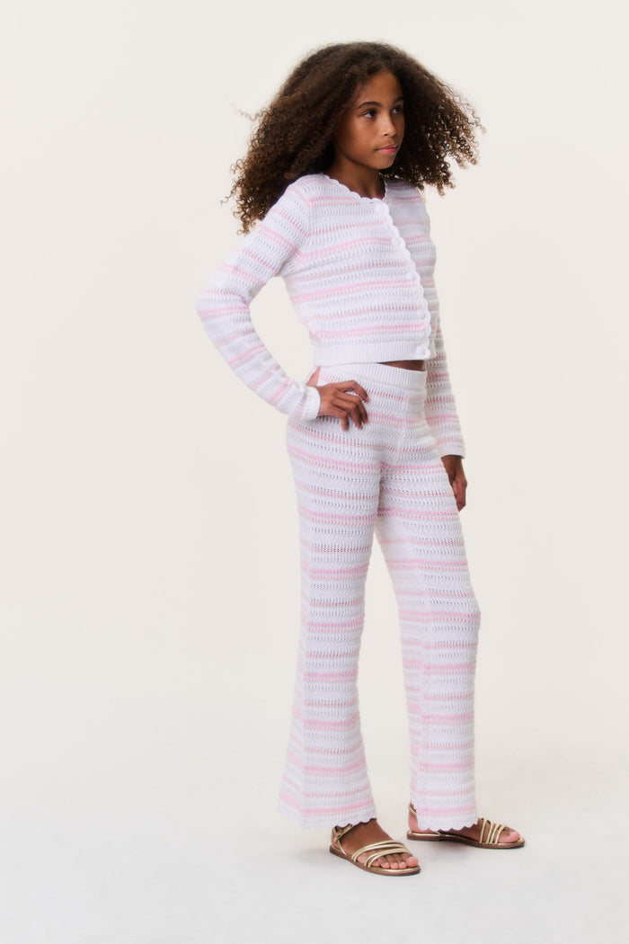Tween Amarilly Crochet Cardigan
