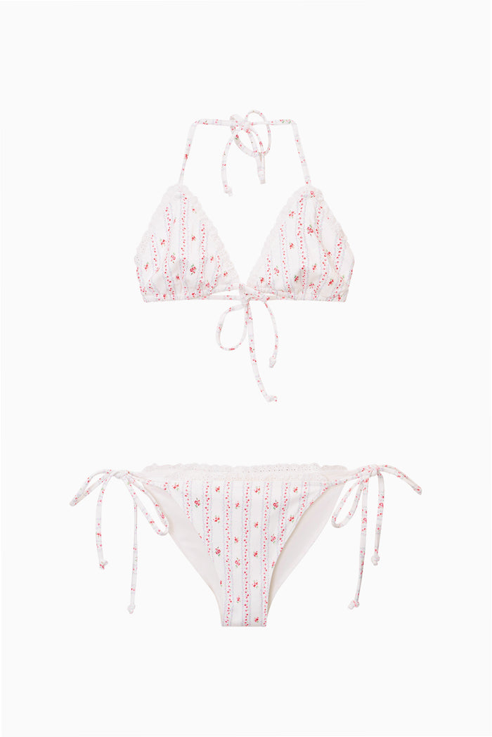 Tween Cherry Stripe Dannie Bikini