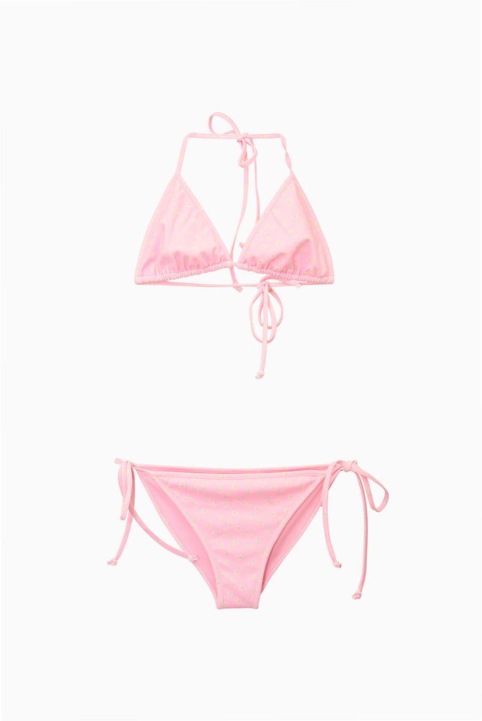 Tween Ditsy Floral Dannie Bikini - POLAROID ROSE