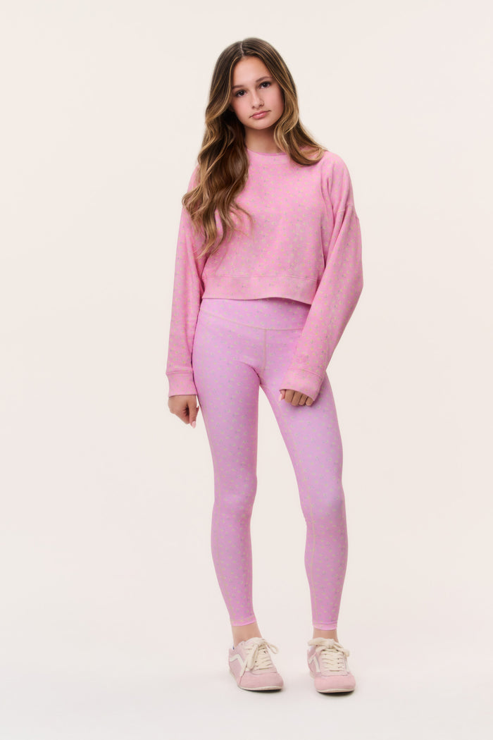 Tween Ditsy Floral Emparo Pullover
