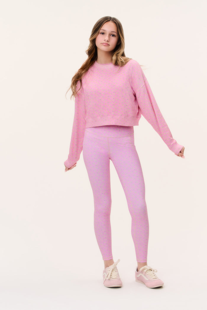 Tween Ditsy Floral Emparo Pullover