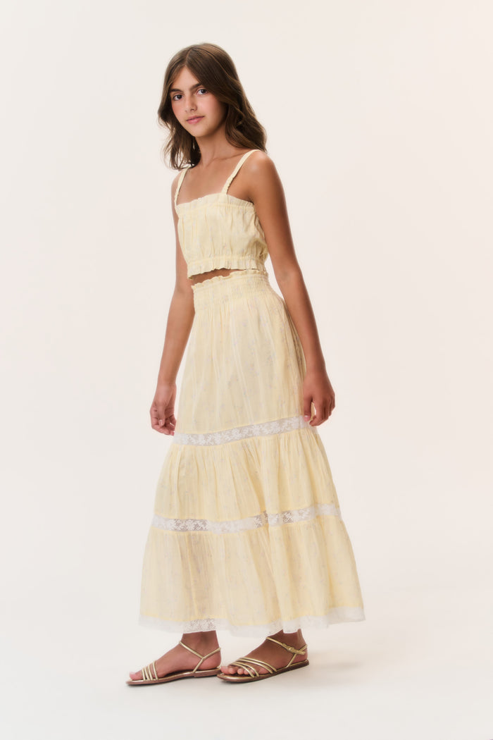 Tween Ditsy Floral Olyndra Skirt