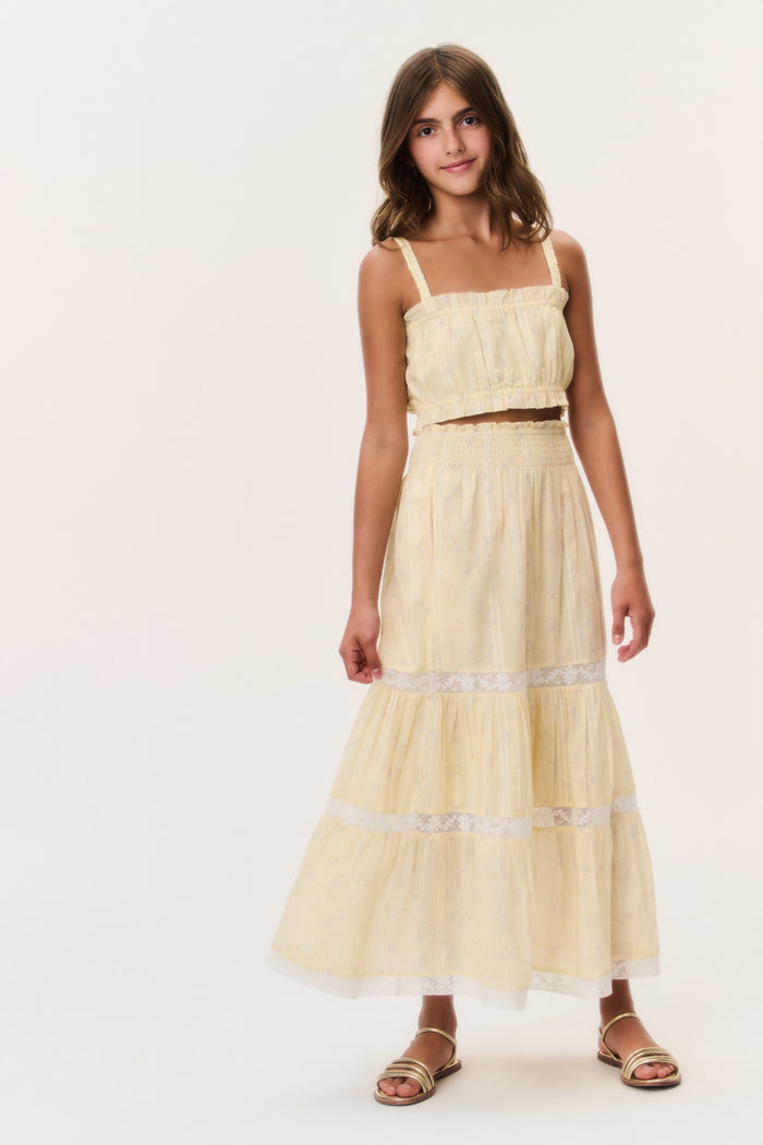 Tween Ditsy Floral Olyndra Skirt