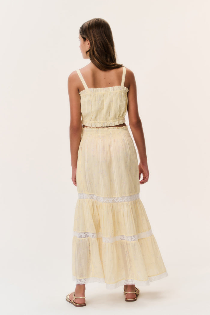 Tween Ditsy Floral Olyndra Skirt