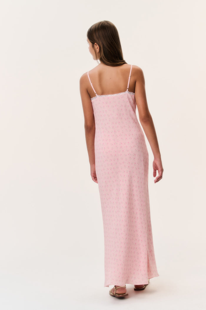 Tween Floral Crepe Esmaril Dress