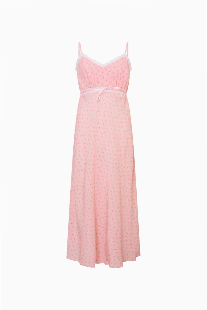 Tween Floral Crepe Esmaril Dress