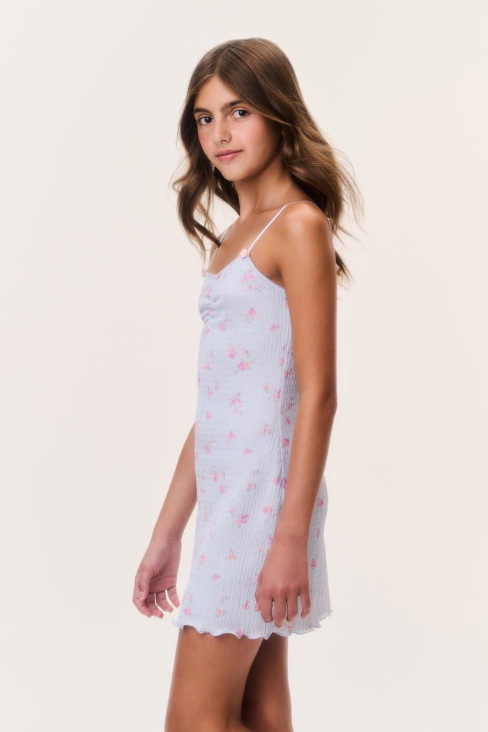 Tween Floral Jersey Langer Dress