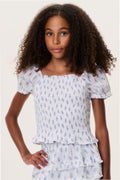 Tween Indigo Cloud Fabielle Top