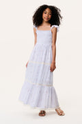 Tween Rhiannon Striped Floral Dress