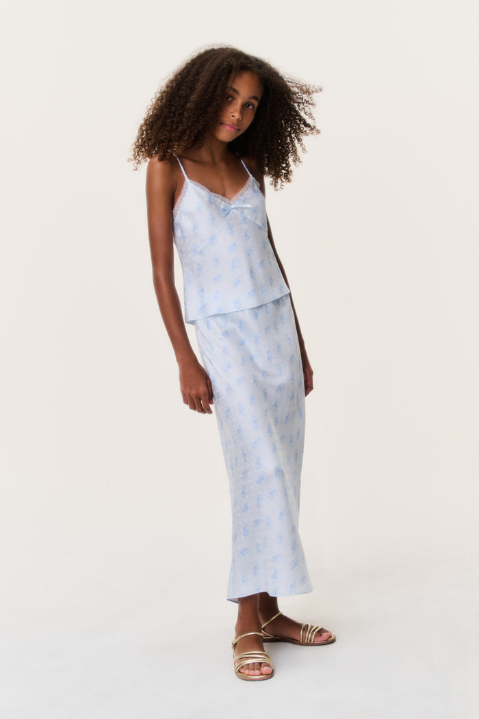 Tween Silk-Blend Brett Top