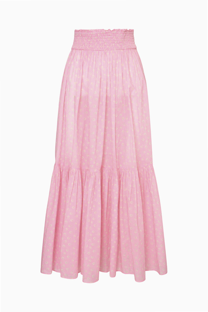 Umber Cotton Cover-Up Skirt - POLAROID ROSE