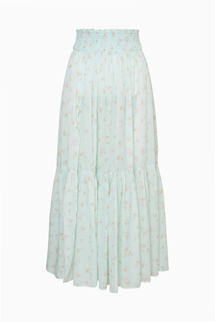 Umber Cotton Cover-Up Skirt