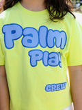 VITAMINS BOXY FIT T-SHIRT WITH PALM PLAY GRAPHIC
