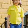 VITAMINS DOUBLE CLOTH SOLID SHIRT